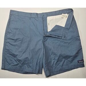 Patagonia Mens Size 40 Organic Cotton Hemp Blend Shorts Blue 57805 SP20